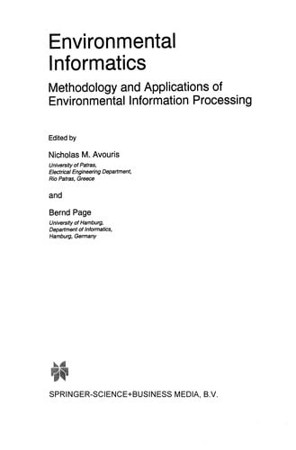 Environmental Informatics