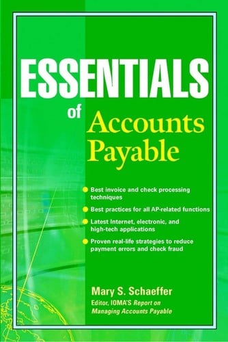 Essentials of accounts payable