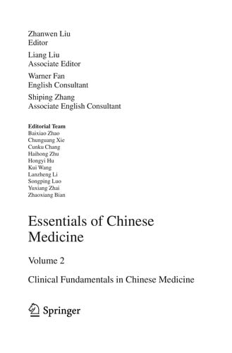 Essentials of Chinese Medicine