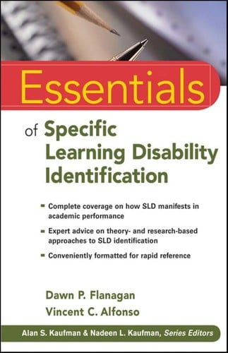 Essentials of specific learning disability identification