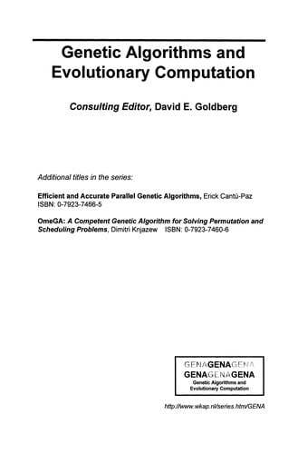 Estimation of Distribution Algorithms