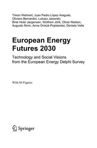 European energy futures 2030
