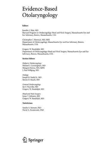 Evidence-Based Otolaryngology