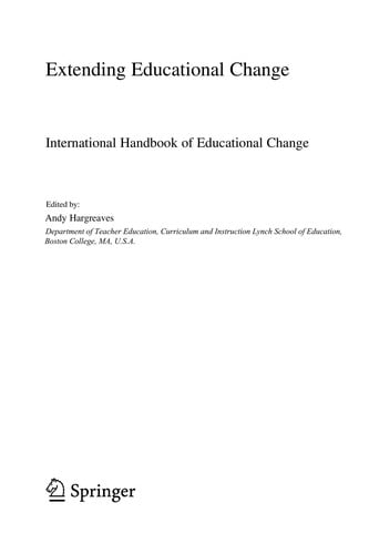 Extending educational change