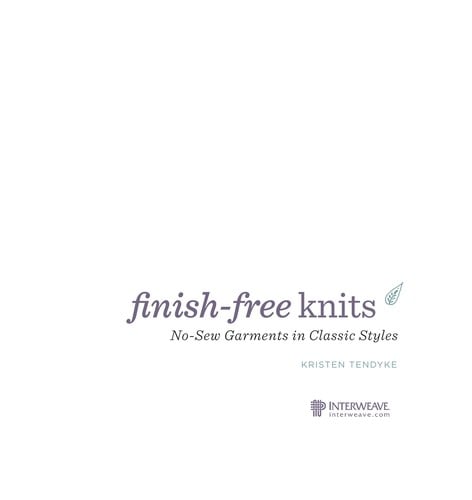 Finish-free knits