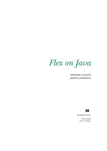 Flex on Java