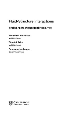 Fluid-structure interactions