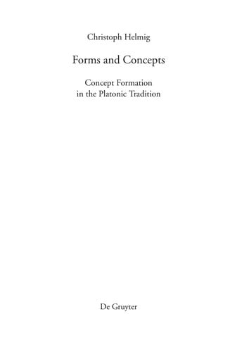 Forms and concepts