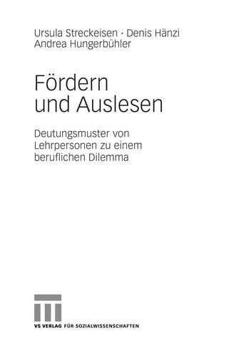 Fördern und Auslesen