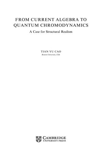 From current algebra to quantum chromodynamics