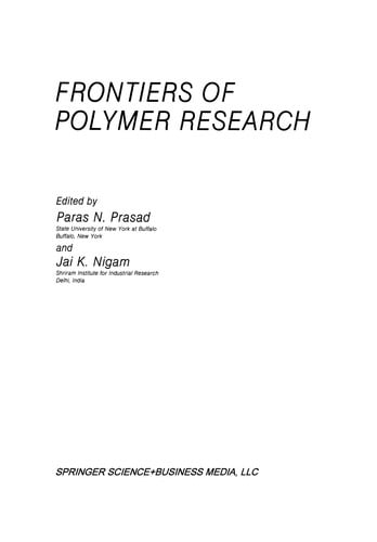 Frontiers of Polymer Research