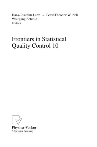 Frontiers in Statistical Quality Control 10