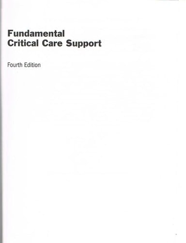 FCCS, fundamental critical care support