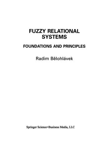 Fuzzy Relational Systems