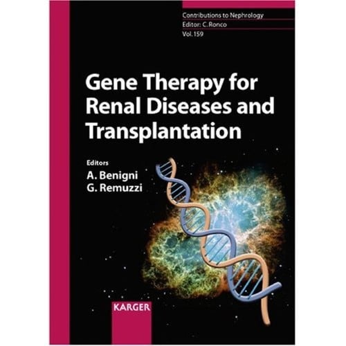 Gene therapy for renal diseases and transplantation