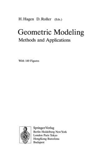 Geometric Modeling
