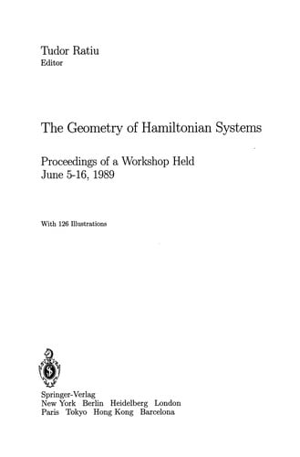The Geometry of Hamiltonian Systems