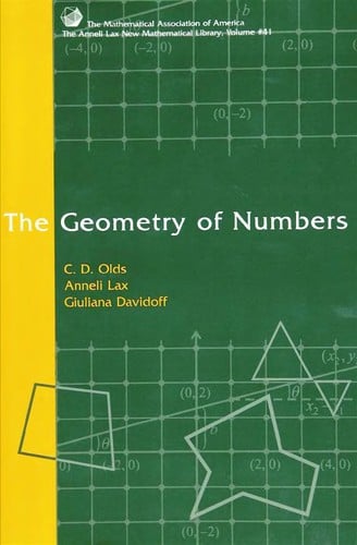 The geometry of numbers