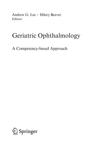 Geriatric Ophthalmology