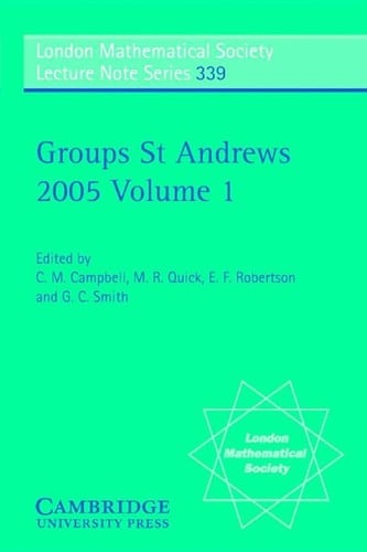 Groups St. Andrews 2005
