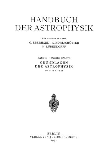 Grundlagen der Astrophysik