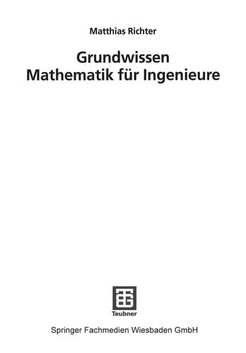 Grundwissen Mathematik für Ingenieure