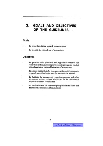 Guidelines for clinical research on acupuncture