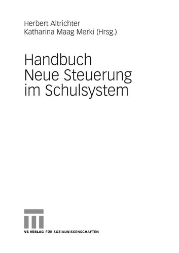 Handbuch Neue Steuerung im Schulsystem