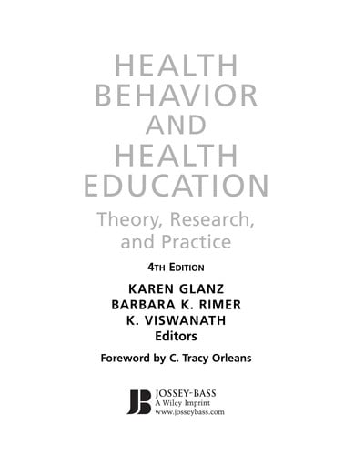 Health behavior and health education