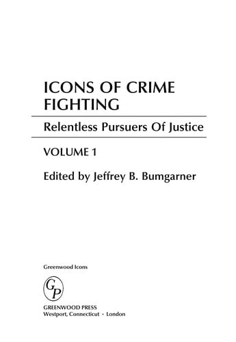 Icons of crime fighting