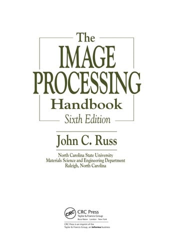 The image processing handbook