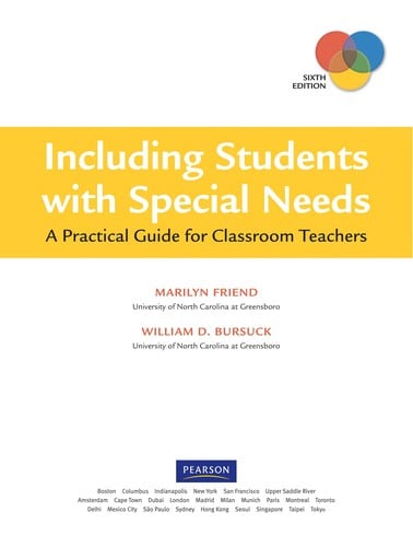 Including students with special needs