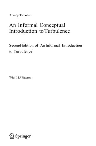 An informal conceptual introduction to turbulence