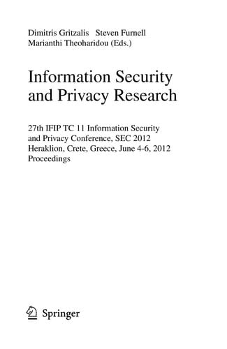Information Security and Privacy Research