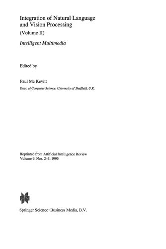 Integration of Natural Language and Vision Processing