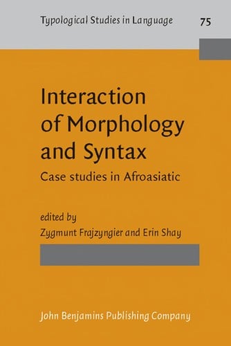 Interaction of morphology and syntax