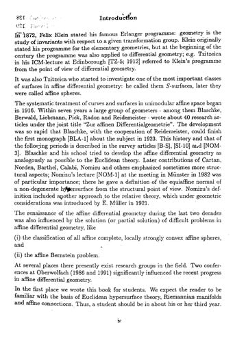 Introduction to the affine differential geometry of hypersurfaces