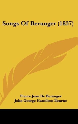 Songs of Beranger (1837)