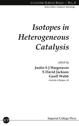Isotopes in heterogeneous catalysis