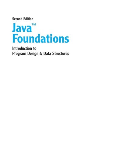 Java foundations