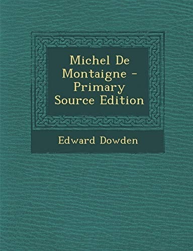 Michel De Montaigne