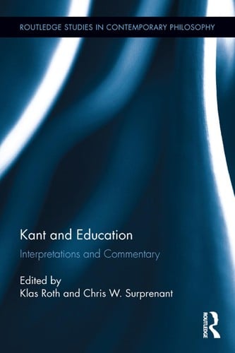 Kant and education