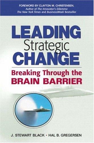 Leading strategic change