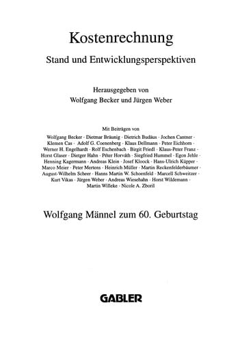 Kostenrechnung