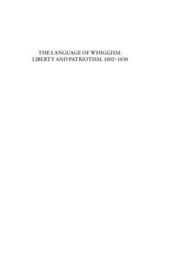 The language of Whiggism