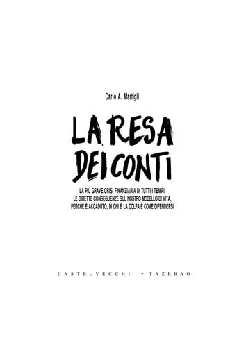 La resa dei conti