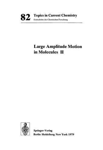 Large amplitude motion in molecules : II