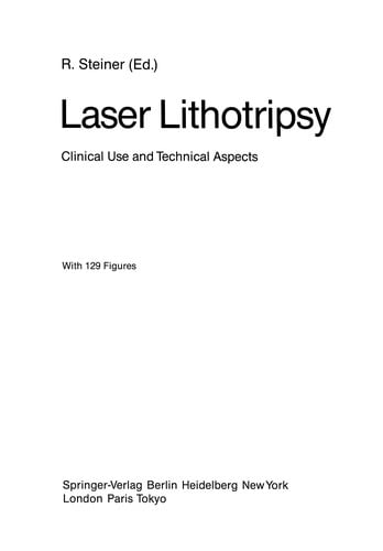 Laser Lithotripsy