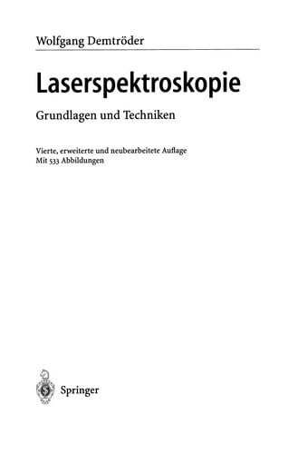 Laserspektroskopie