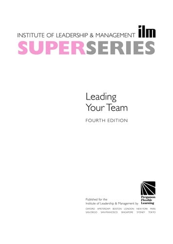 Leading Your Team Super Series